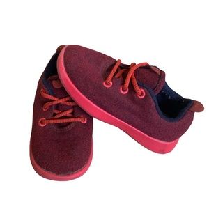 Allbirds Smallbirds Wool Runners Sz 10T Red